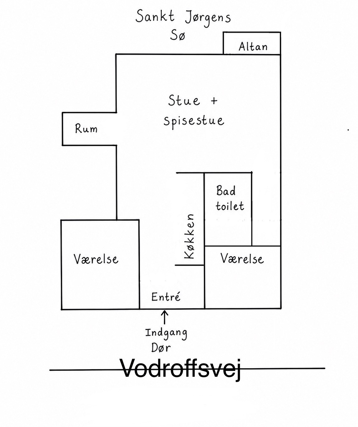 Billed 2 på Vodroffsvej 4a