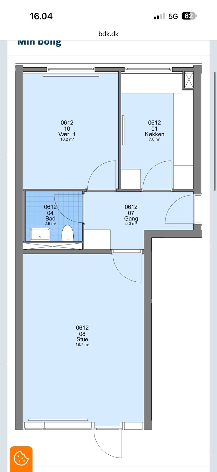 Billed 1 på Østervang 11 st th