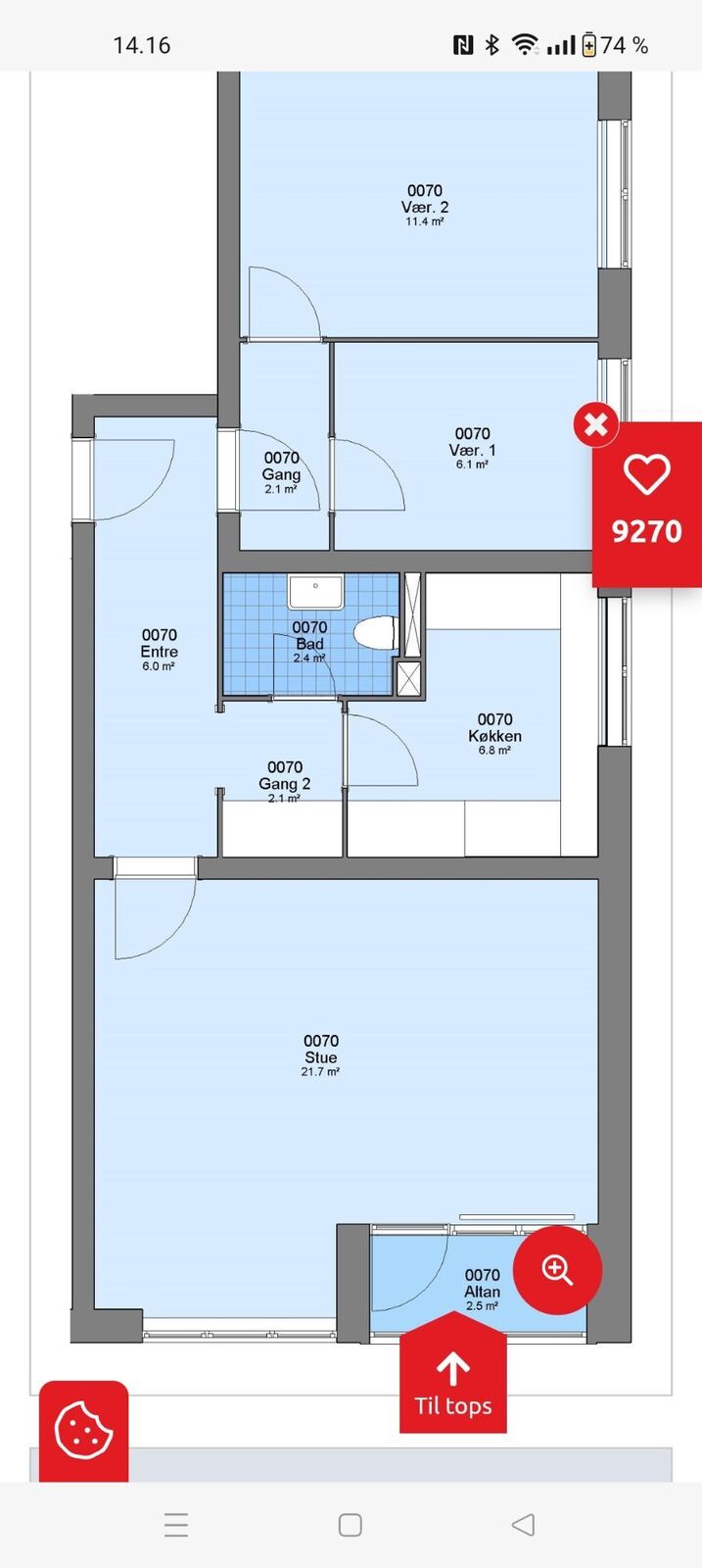 Billed 8 på Rødegård 18