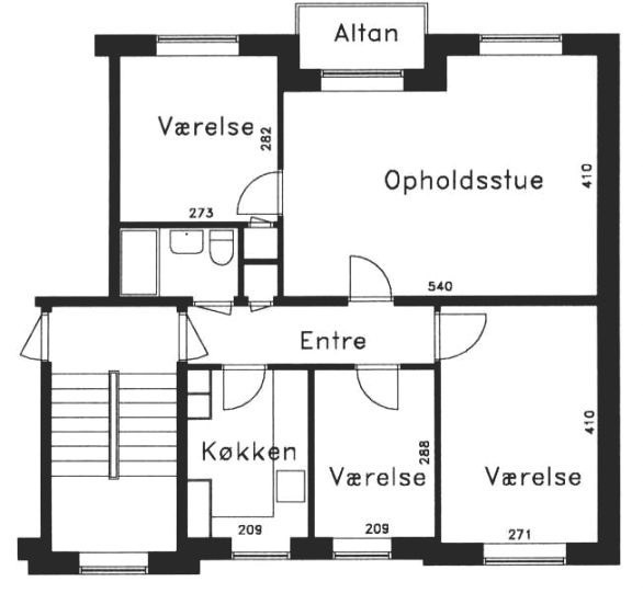 Billed 1 på Bavnevej 20, st th 20