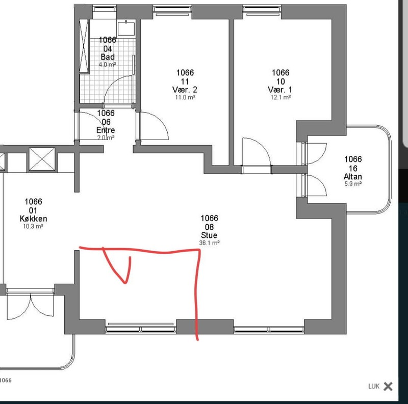 Billed 1 på Bredagervej 45, 1