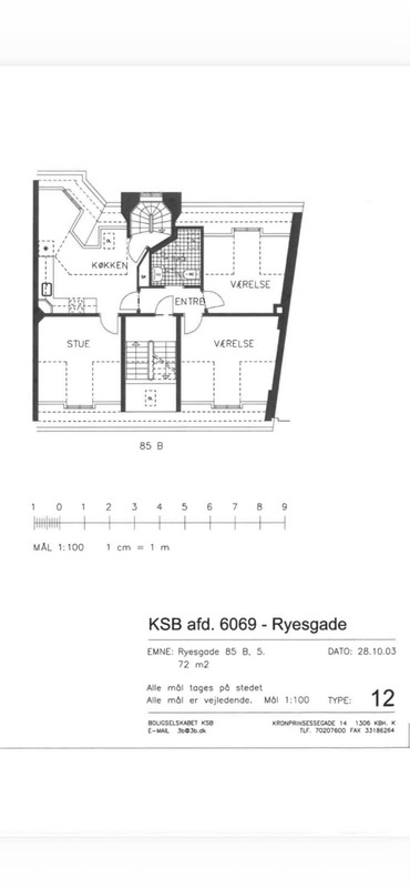 Billed 1 på Ryesgade 85B
